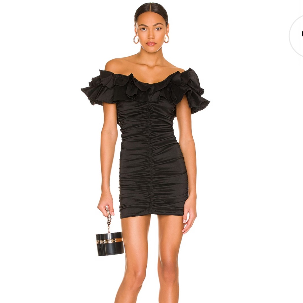 NIKOLINA RUCHED DRESS by lovers & friends